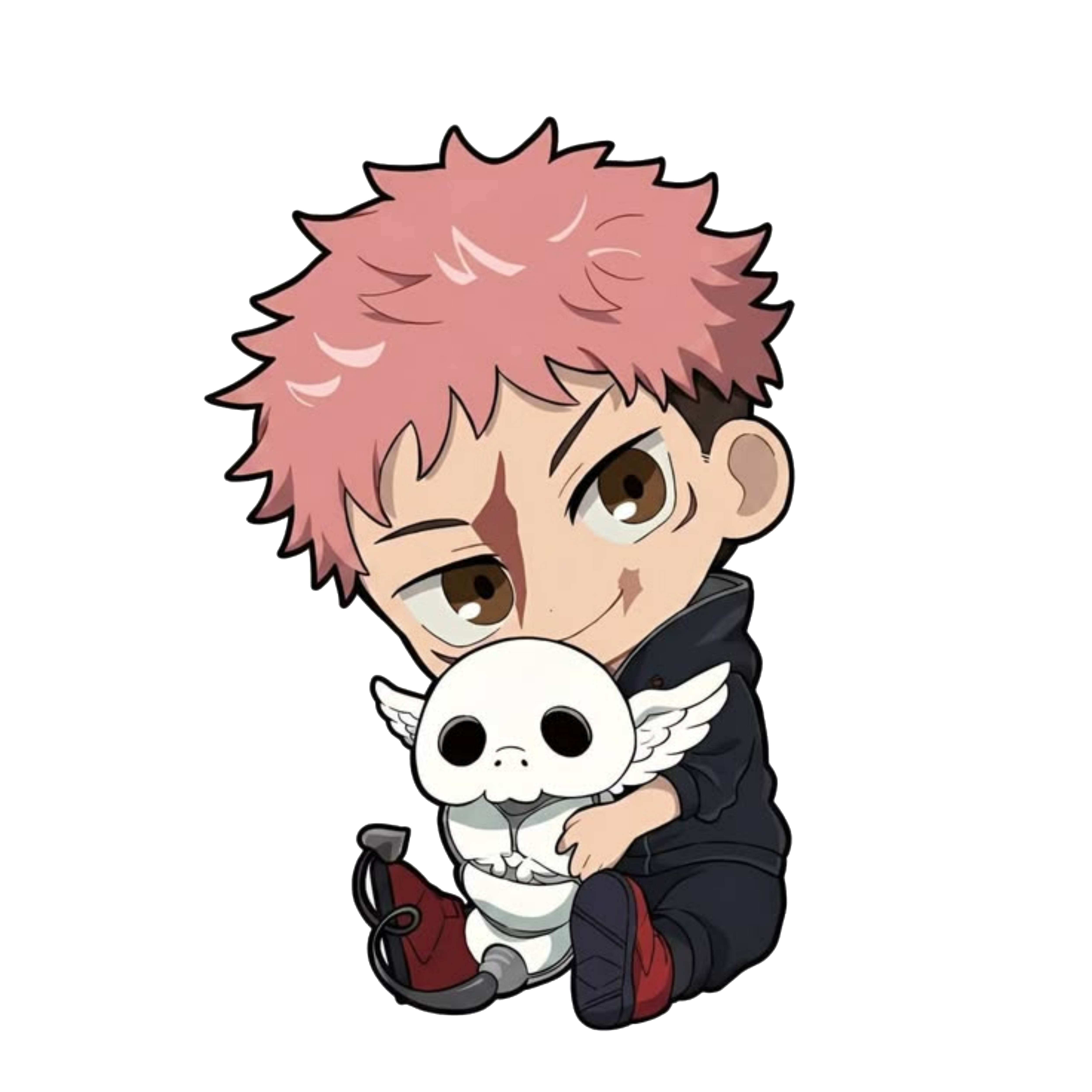 Yuji Itadori Chibi Hug